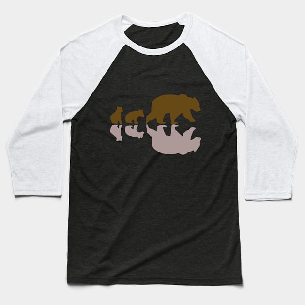 Bear & Cubs Baseball T-Shirt by headrubble